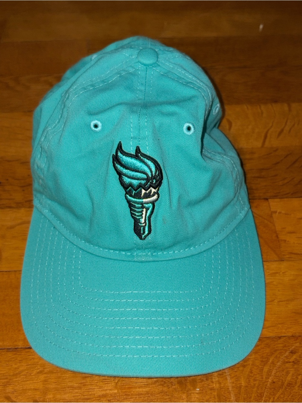 Unisex New York Liberty New Era Mint Core Alt Logo 9TWENTY Adjustable Hat